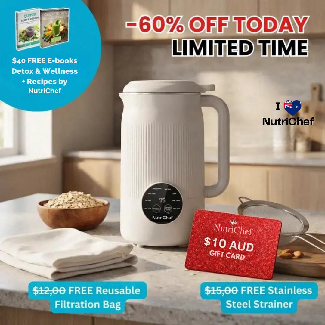 NutriChef Pro The 8-in-1 Multifunction Nut Milk, Juice Maker And More.