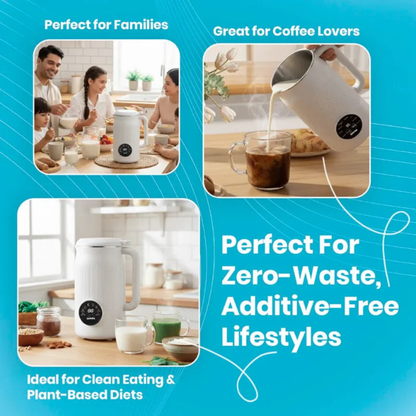 NutriChef Pro The 8-in-1 Multifunction Nut Milk, Juice Maker And More.